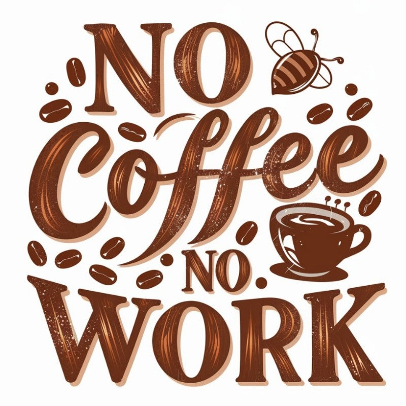 Coffee Lover Cotton T-Shirt Graphic Tee