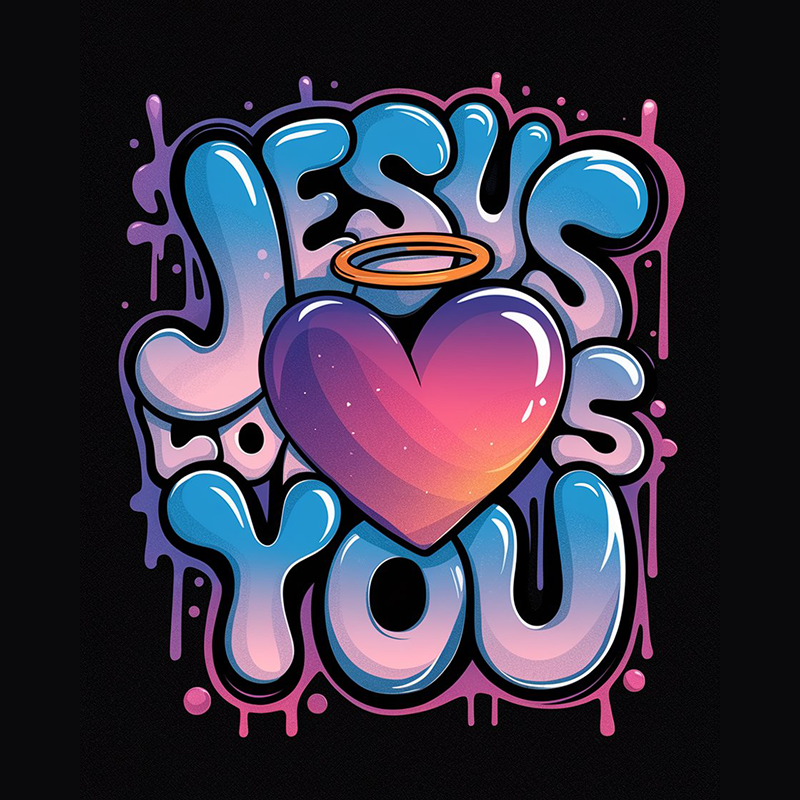Religious 'Jesus' Love T-Shirt