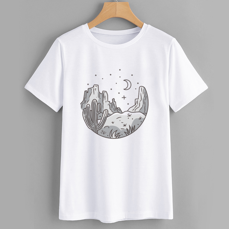 Desert Oasis Graphic T-Shirt