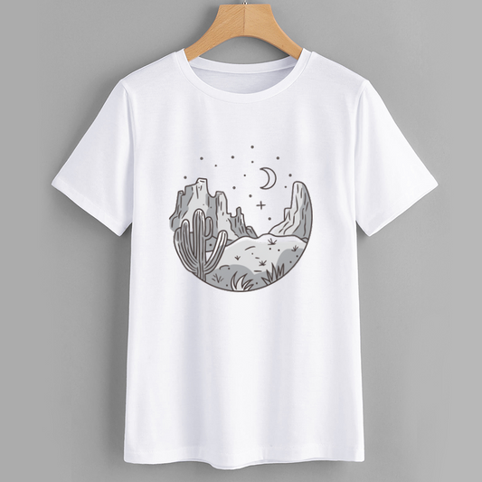 Desert Oasis Graphic T-Shirt