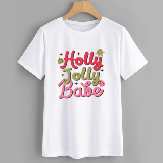 Holly Jolly Babe Graphic T-Shirt