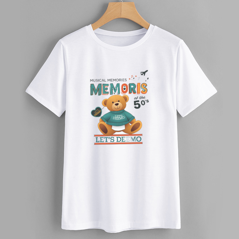 Musical Memories 50s Bear Graphic T-Shirt