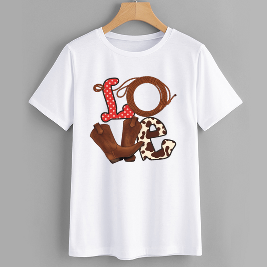 Cowboy Love Graphic T-Shirt