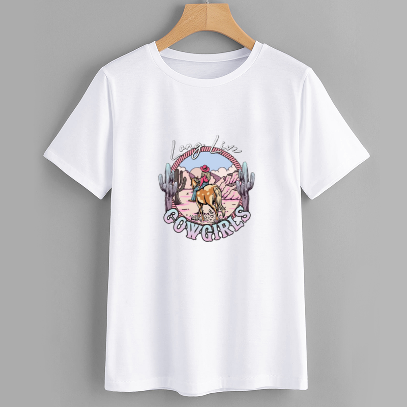 Long Live Cowgirls Graphic T-Shirt
