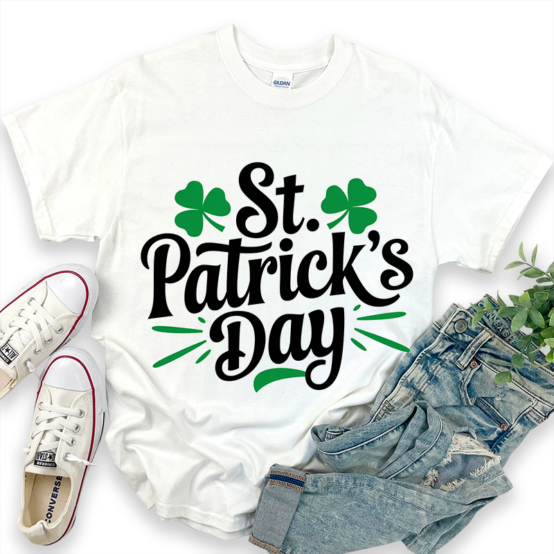 St. Patrick's Day Patterned T-shirt