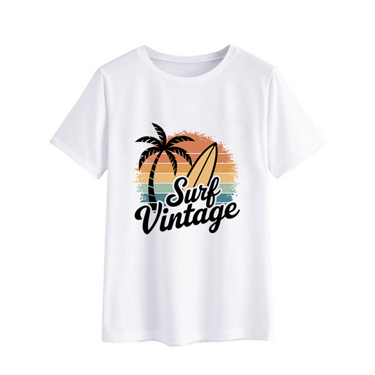 Vintage Surf Graphic T-Shirt
