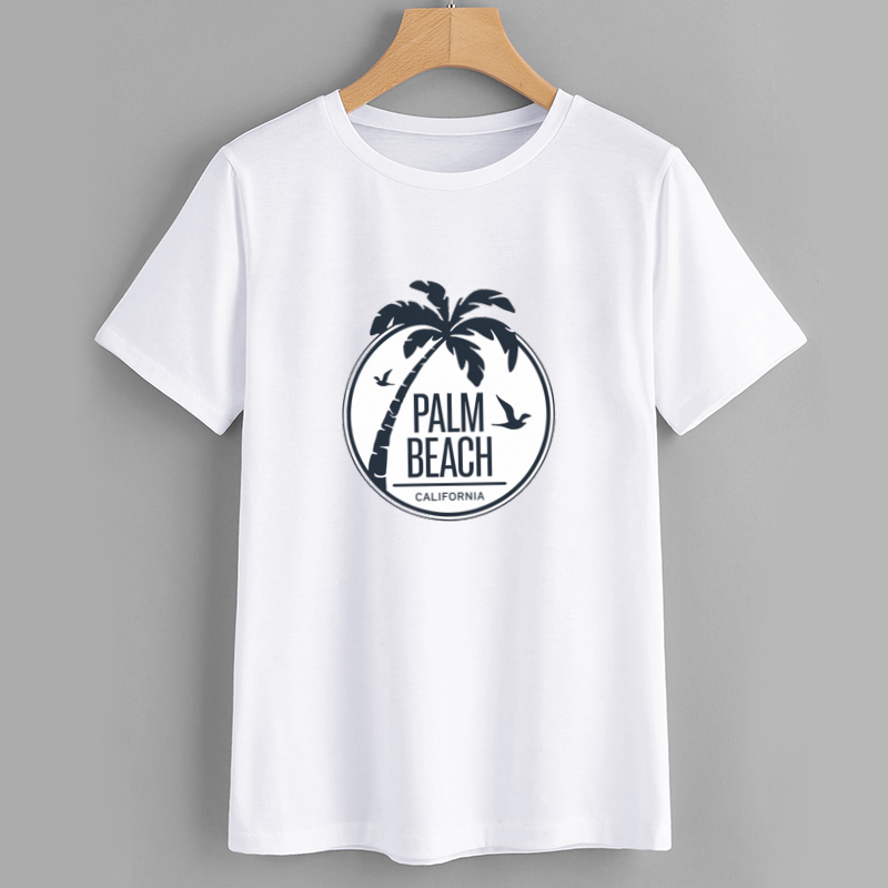Palm Beach California Graphic T-shirt