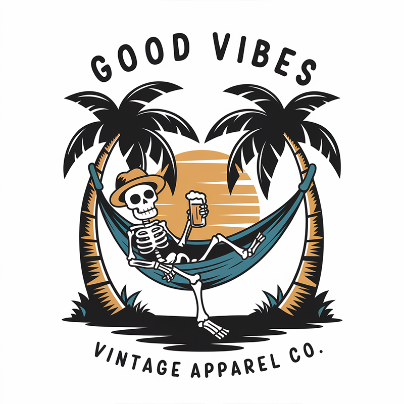 Good Vibes Vintage Apparel Co. T-Shirt