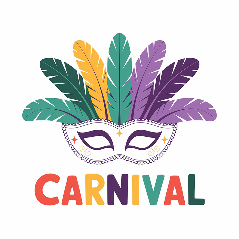 Carnival Pattern T-shirt