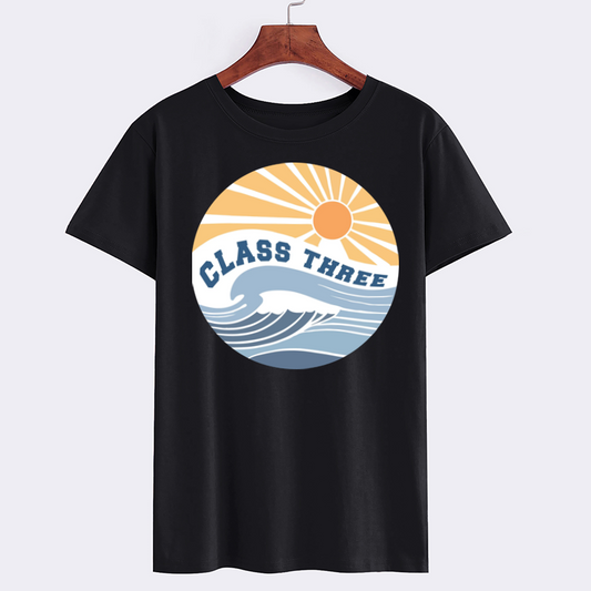 CLASS THREE Graphic Surfing T-Shirt