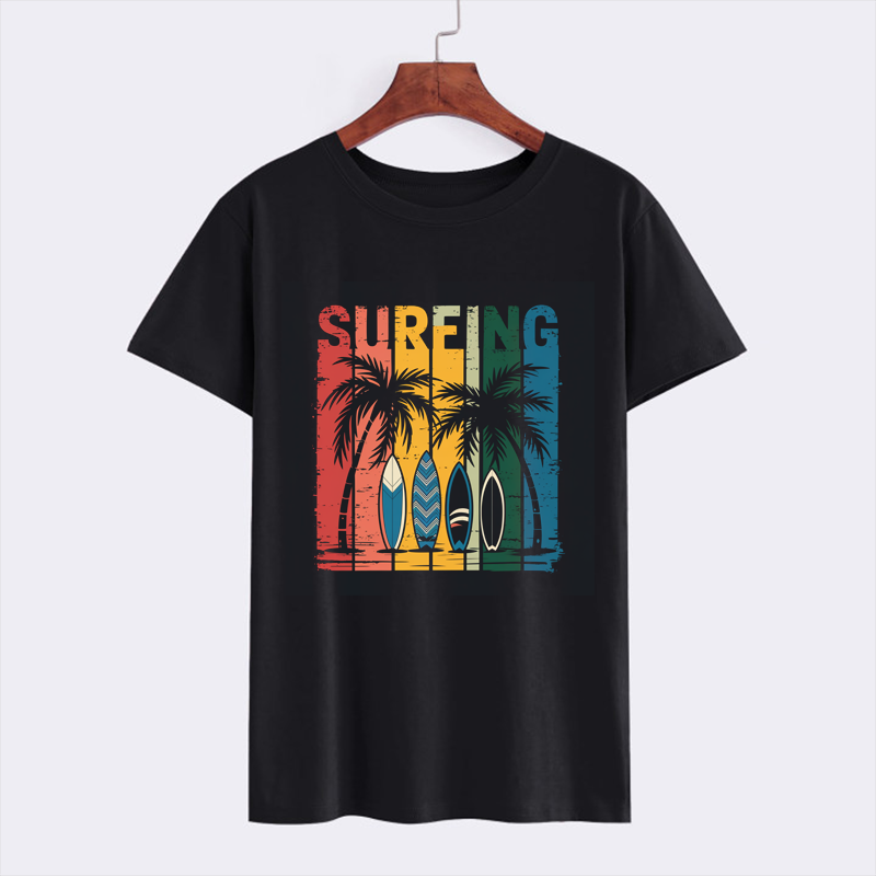 Surfing Paradise Graphic T-Shirt