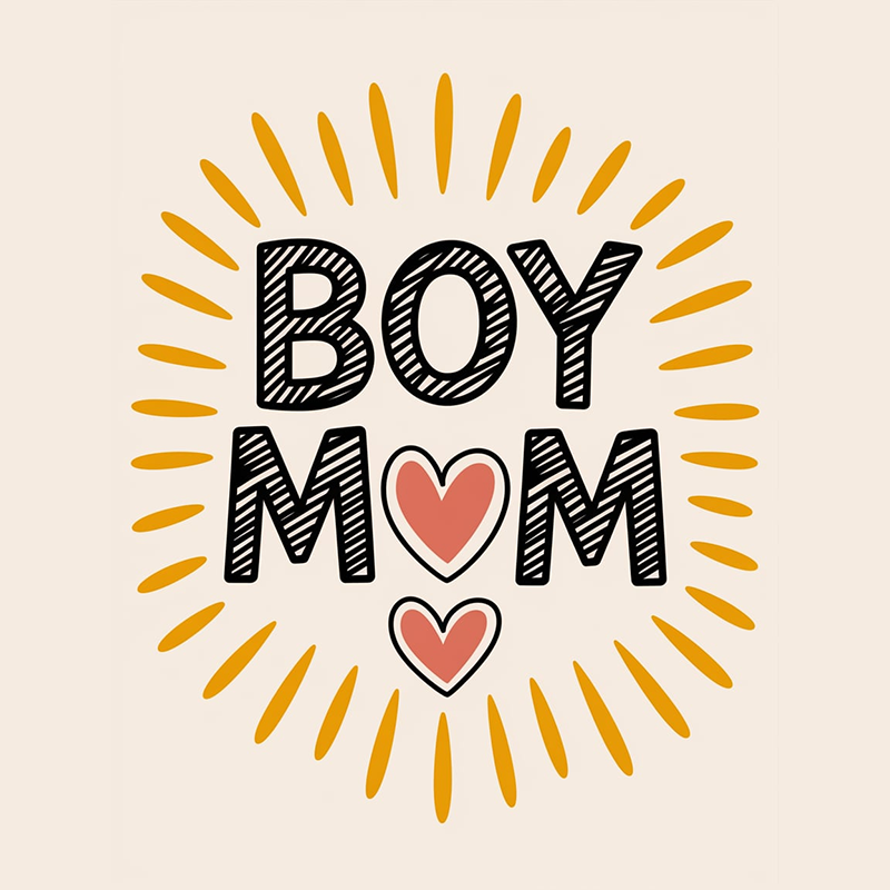 Boy Mom Graphic Tee - Fun and Stylish