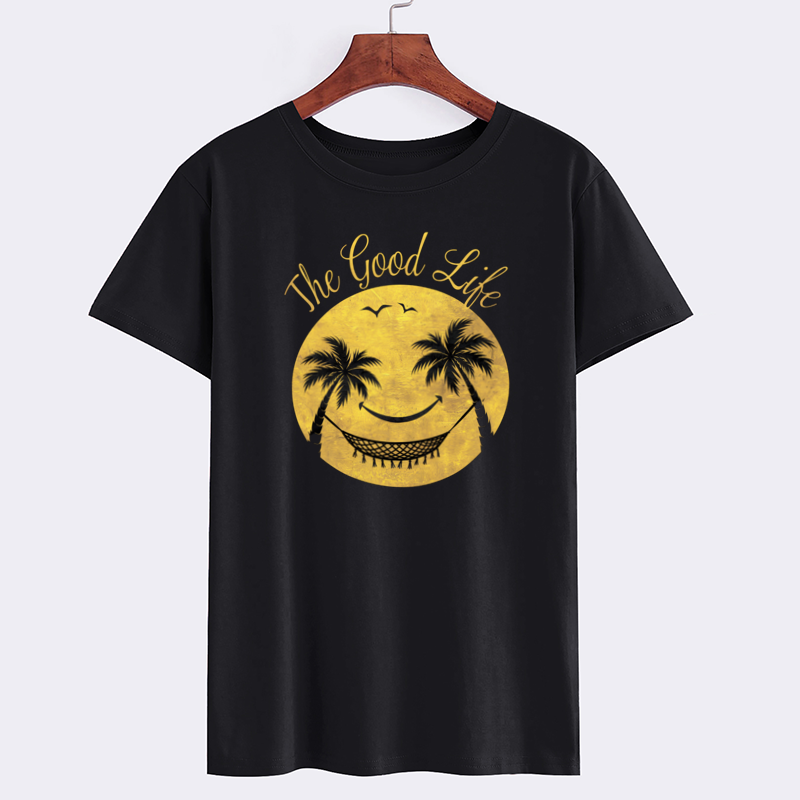 The Good Life Graphic Tee - Relaxed Summer Shirt