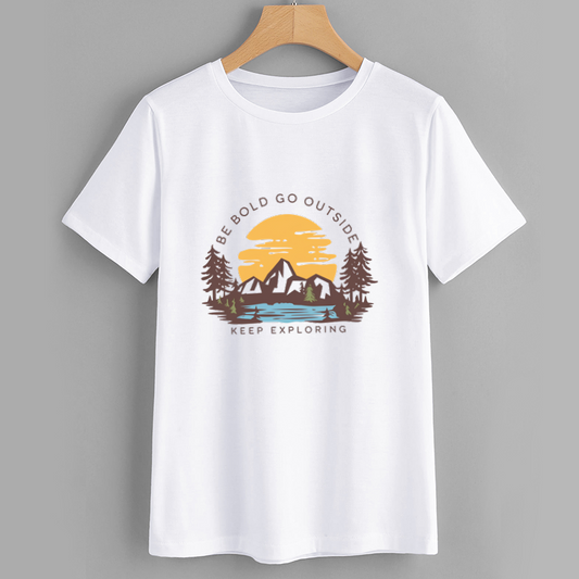 Bold Exploration Graphic T-Shirt
