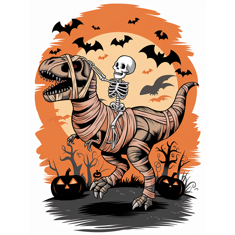 Halloween Pattern Top