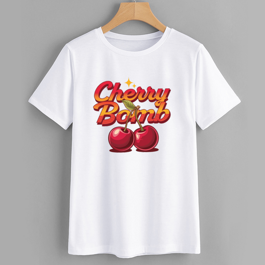 Cherry Bomb Graphic T-Shirt