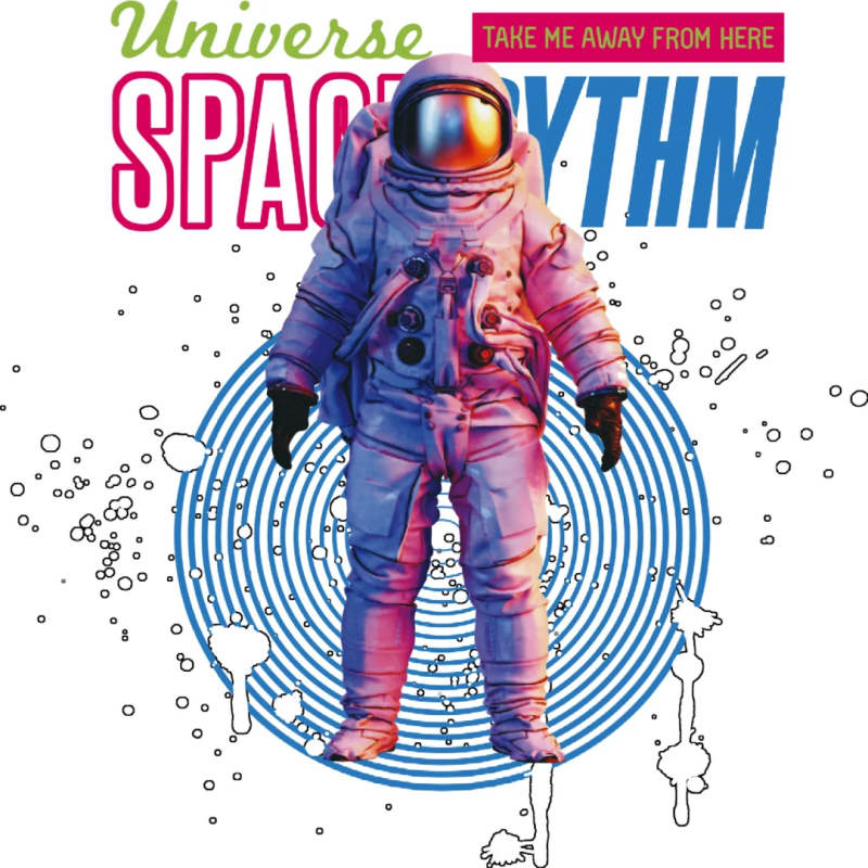 Astronaut Graphic T-Shirt for Space Enthusiasts