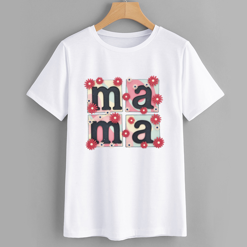 Floral Mama Graphic T-Shirt