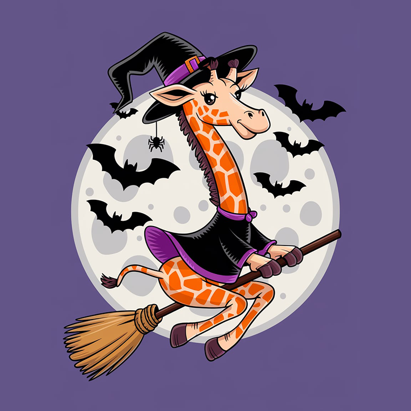 Halloween Pattern Top