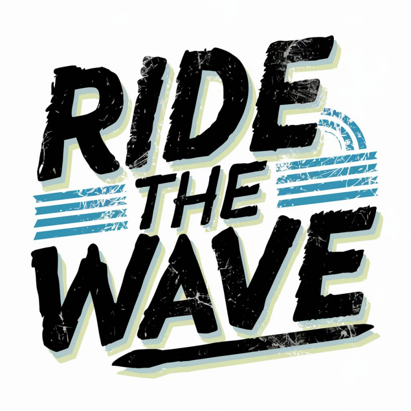 Ride The Wave Graphic T-Shirt