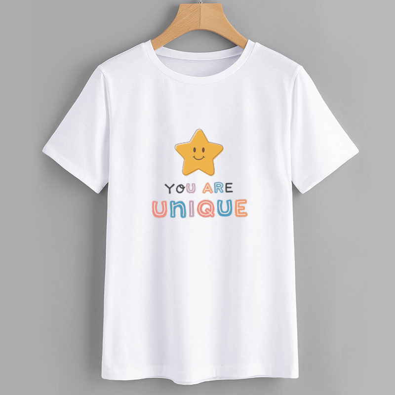 You Are Unique Star Graphic T-Shirt