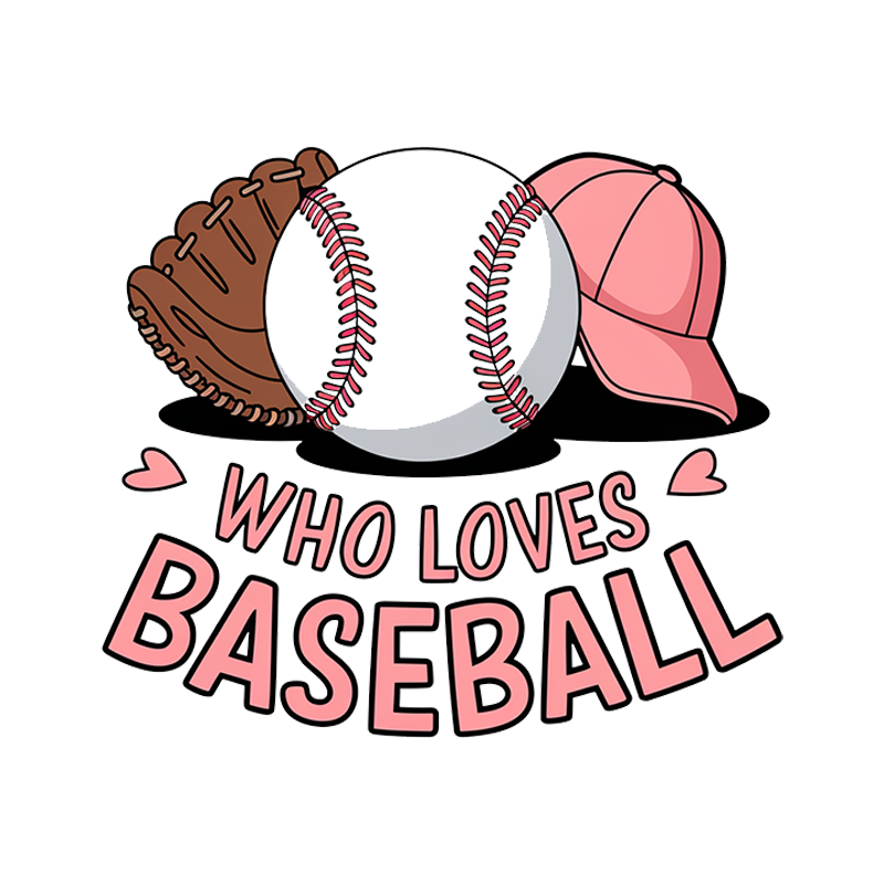 Baseball Sports Casual Pattern Top