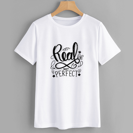Real Not Perfect Graphic T-Shirt