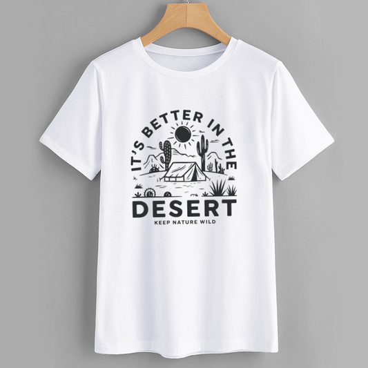 Desert Adventure Graphic T-Shirt - Keep Nature Wild