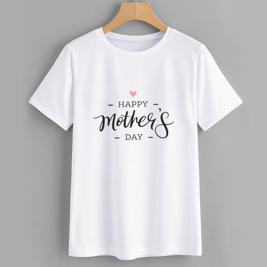 Classic Happy Mother's Day Cotton T-Shirt