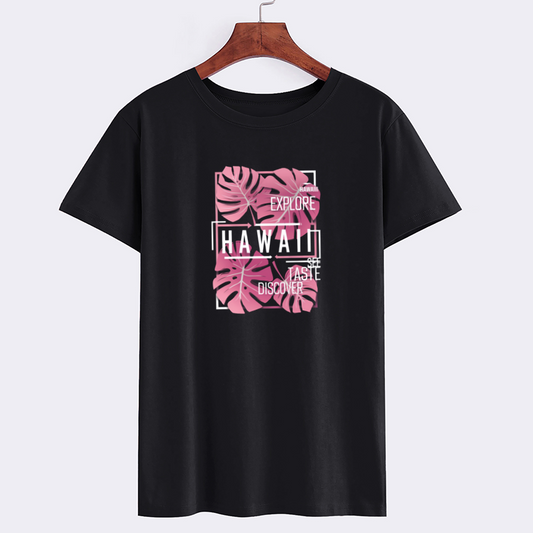 Hawaii Explore & Discover Graphic T-Shirt
