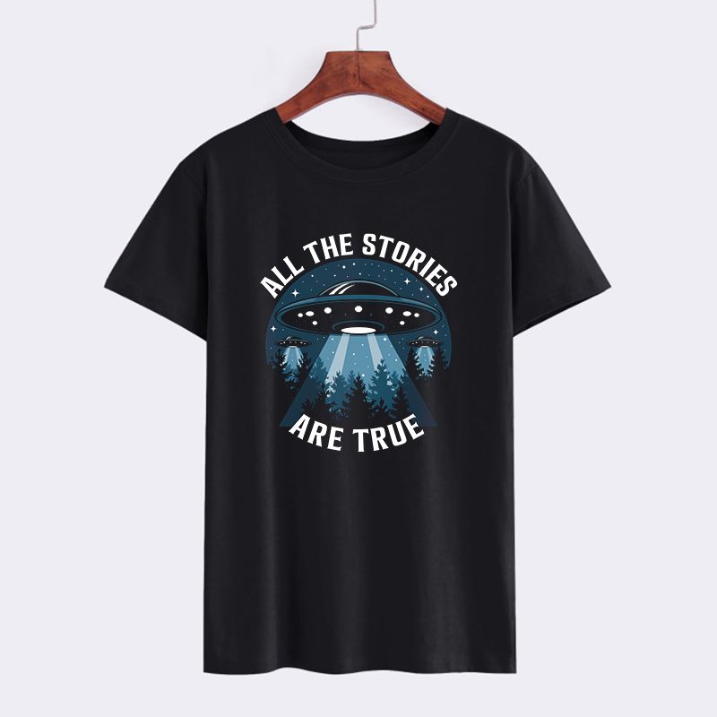 UFO Graphic T-Shirt - All the Stories Are True
