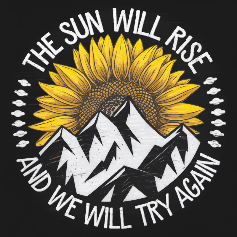 Sunrise Inspiration Graphic T-Shirt
