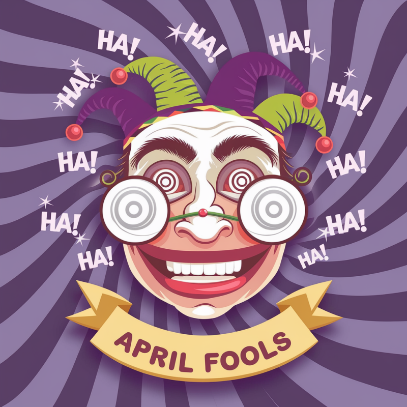 Funny Clown April Fools Graphic T-Shirt