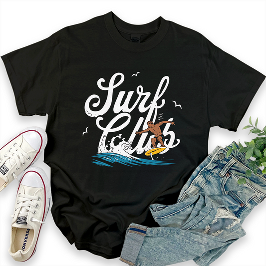 Hawaiian Pattern 'Surf Club' T-Shirt