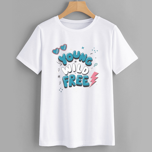 Young Wild Free Graphic T-Shirt