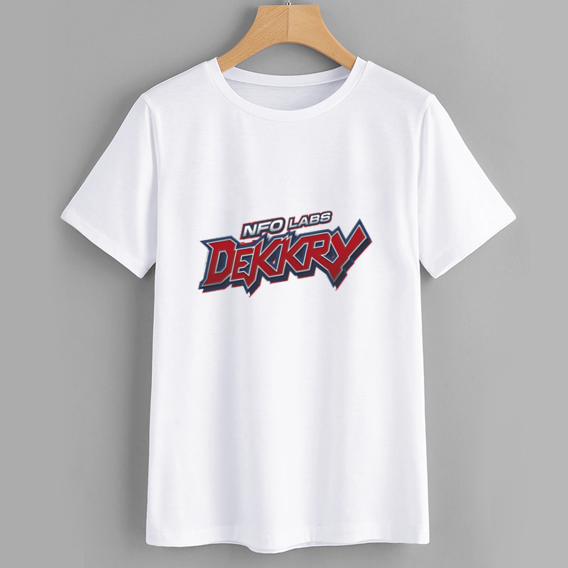 NFO LABS DEKKRY Graphic T-Shirt for Casual Wear