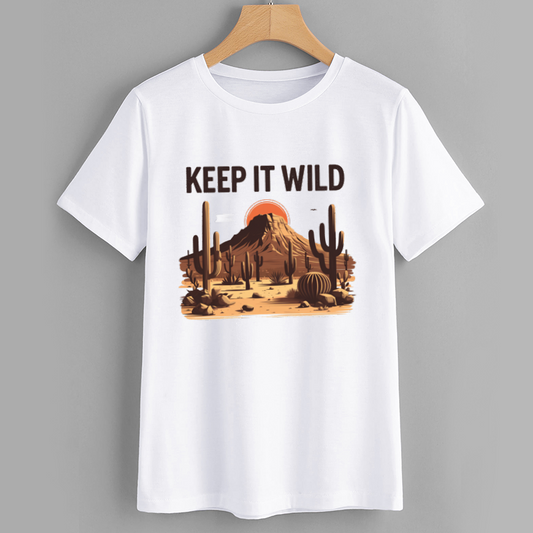 Keep It Wild Graphic T-Shirt - Adventure Apparel