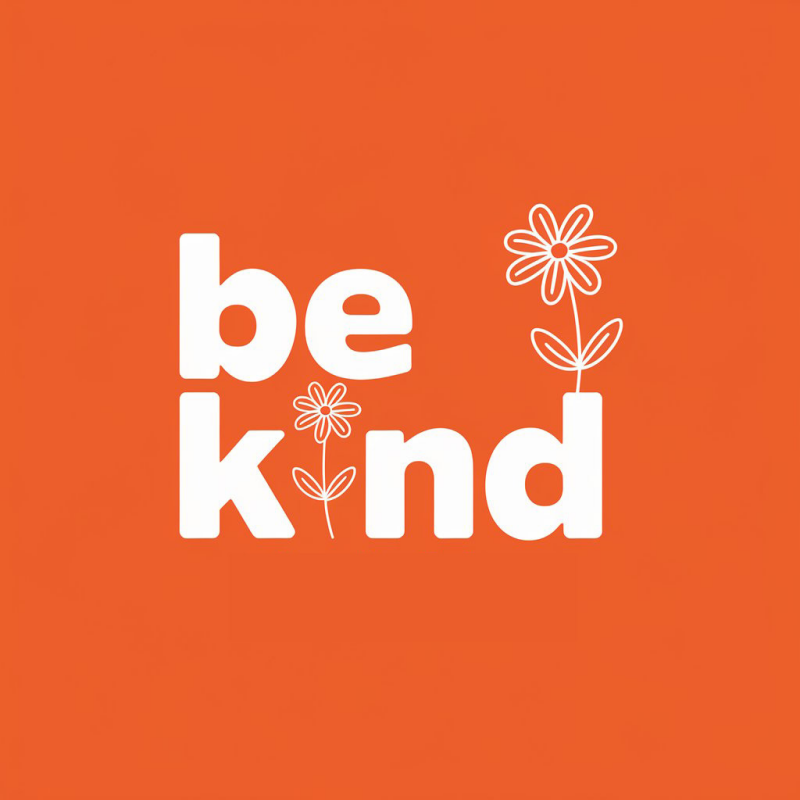 Be Kind Black Graphic T-Shirt