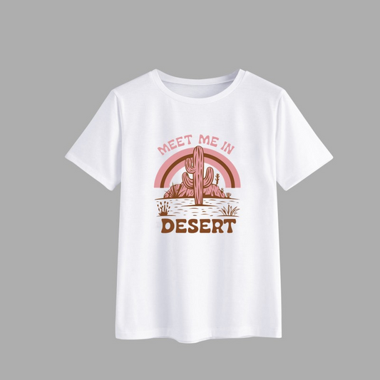 Meet Me in Desert Graphic T-Shirt