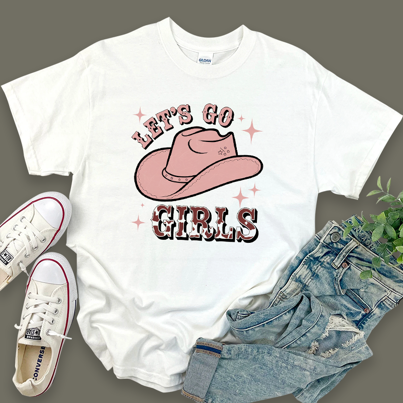 Western Cowgirl 'Let's Go Girls' T-Shirt