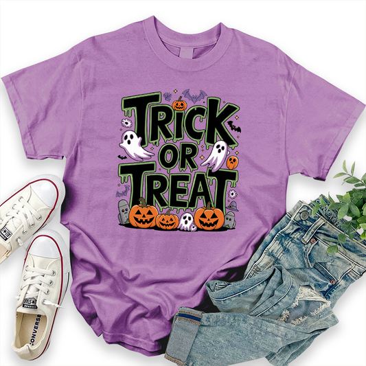 Halloween Pattern Top