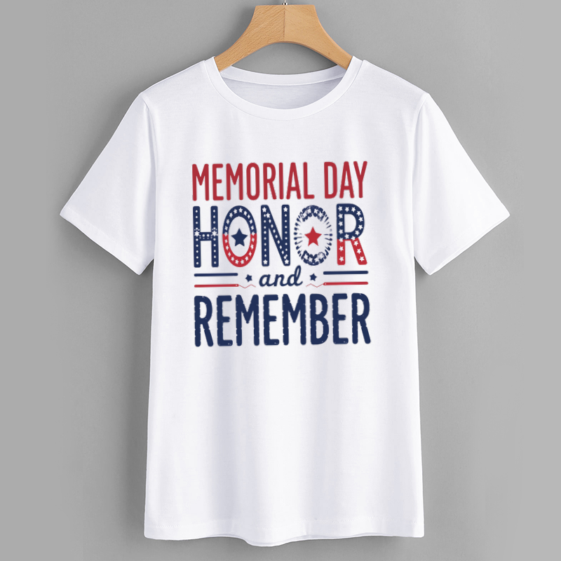 Memorial Day Honor and Remember T-Shirt