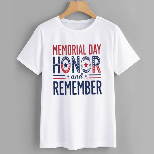Memorial Day Honor and Remember T-Shirt