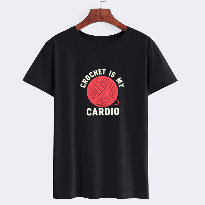 Crochet Is My Cardio Graphic T-Shirt