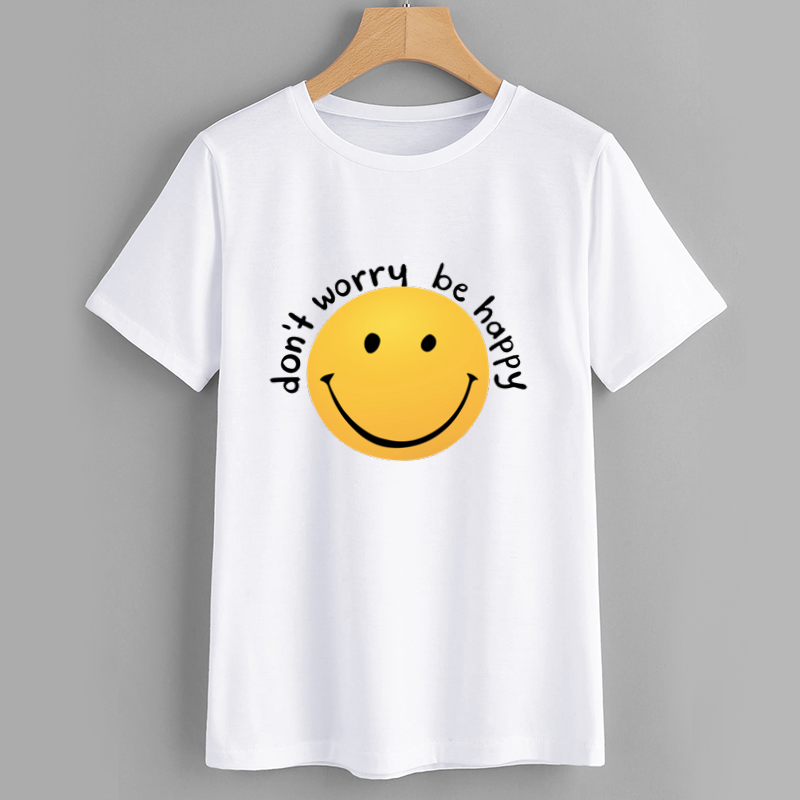 Smiley Face Don't Worry Be Happy T-Shirt