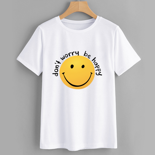 Smiley Face Don't Worry Be Happy T-Shirt