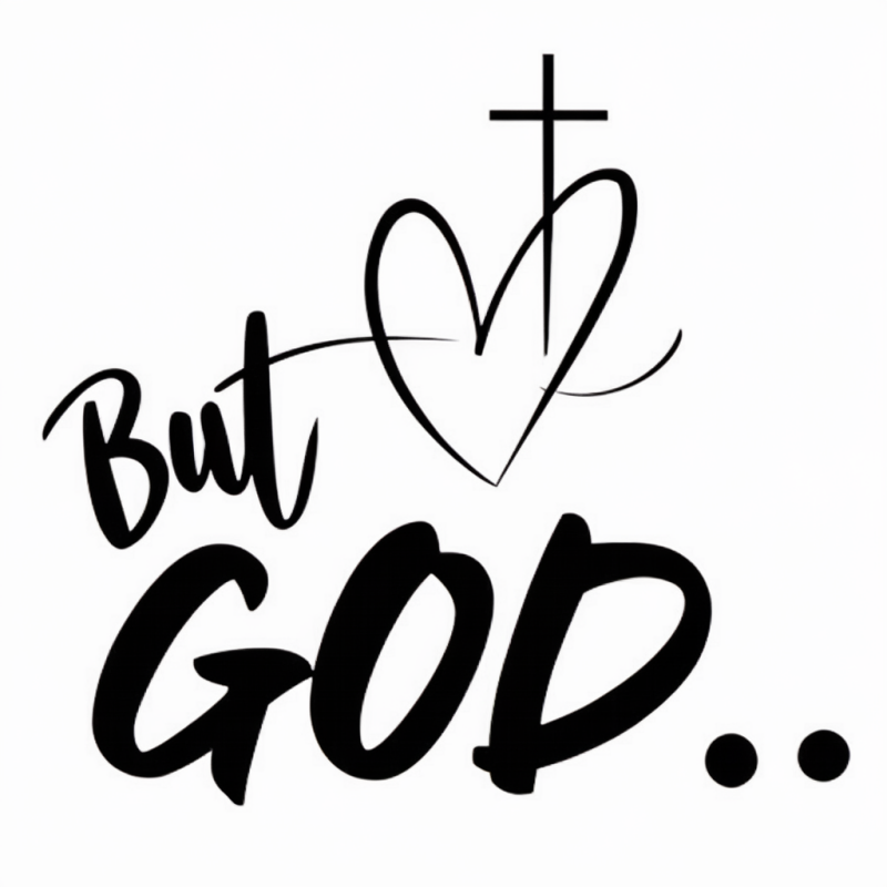 Faithful Threads But God Cotton Christian T-Shirt