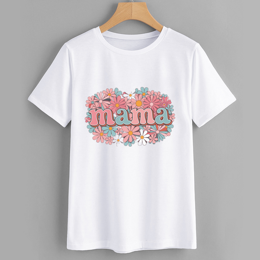 Floral Mama Graphic T-Shirt