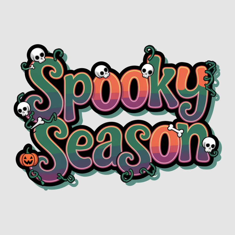 Spooky Season Halloween Graphic T-Shirt