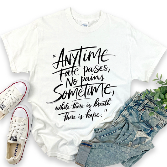 Fun Letter Pattern T-shirt